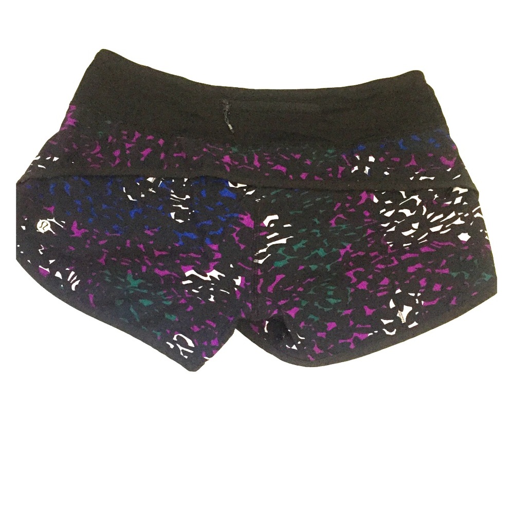 Leopard Lululemon Running Shorts